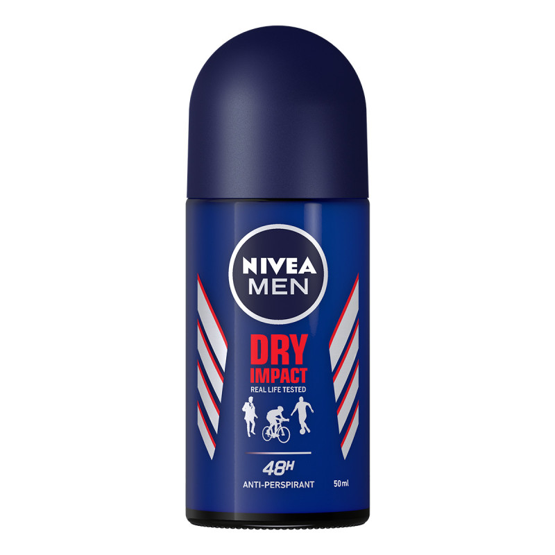 Lăn Khử Mùi Nivea Men Dry Impact 50ml nhập khẩu