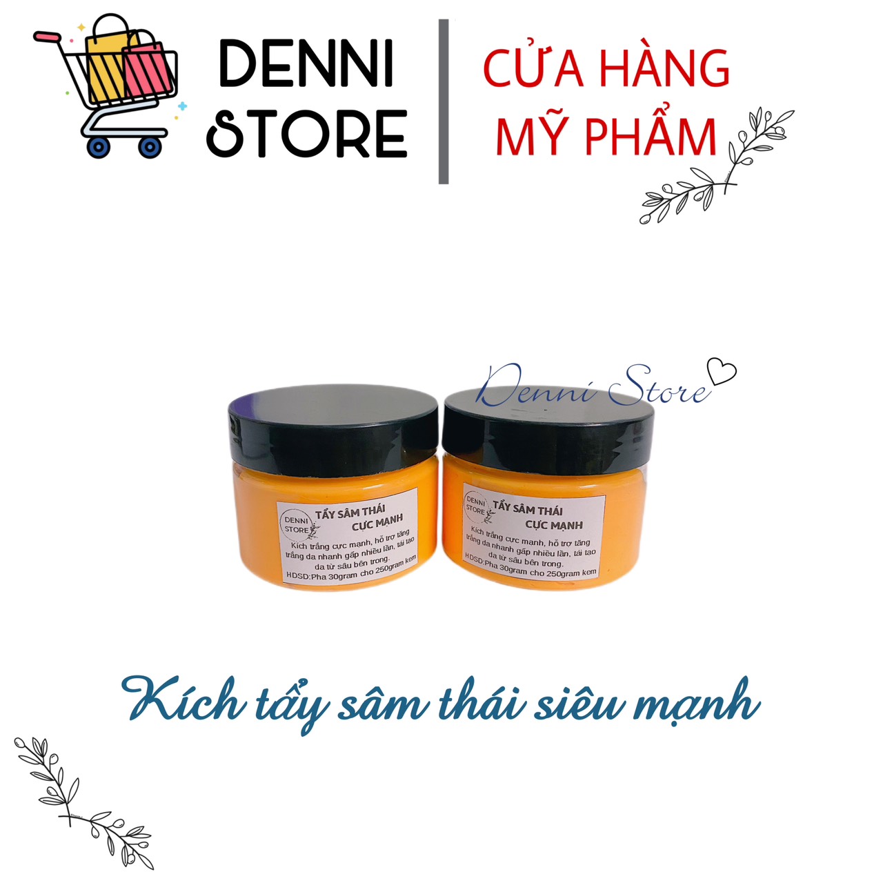 [HCM]Lẻ hộp kích tẩy sâm xịn cực mạnh 100g