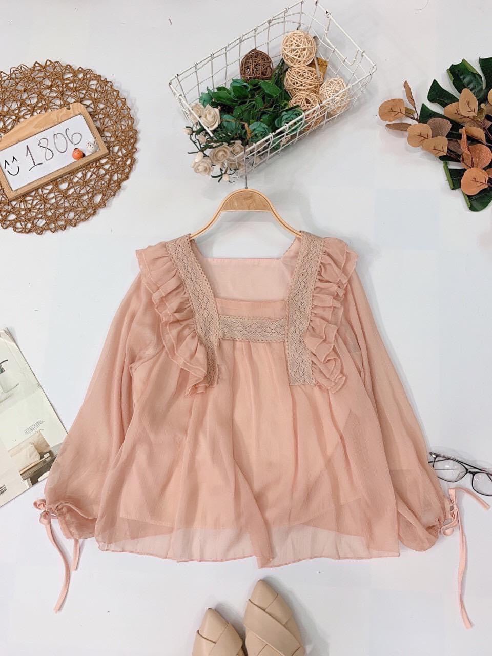 Áo Voan Kiểu Hot Trend Công Chúa Điệu Đà TTSLA0264