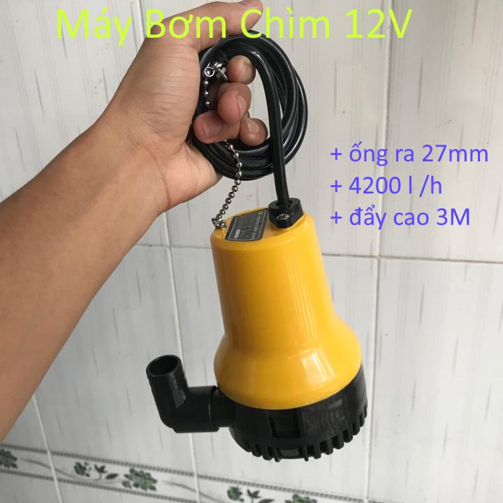 [HCM]máy bơm chìm 12v