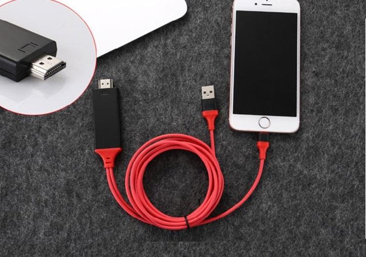 Cáp MHL Lightning to HDMI cho iPhone iPad cao cấp
