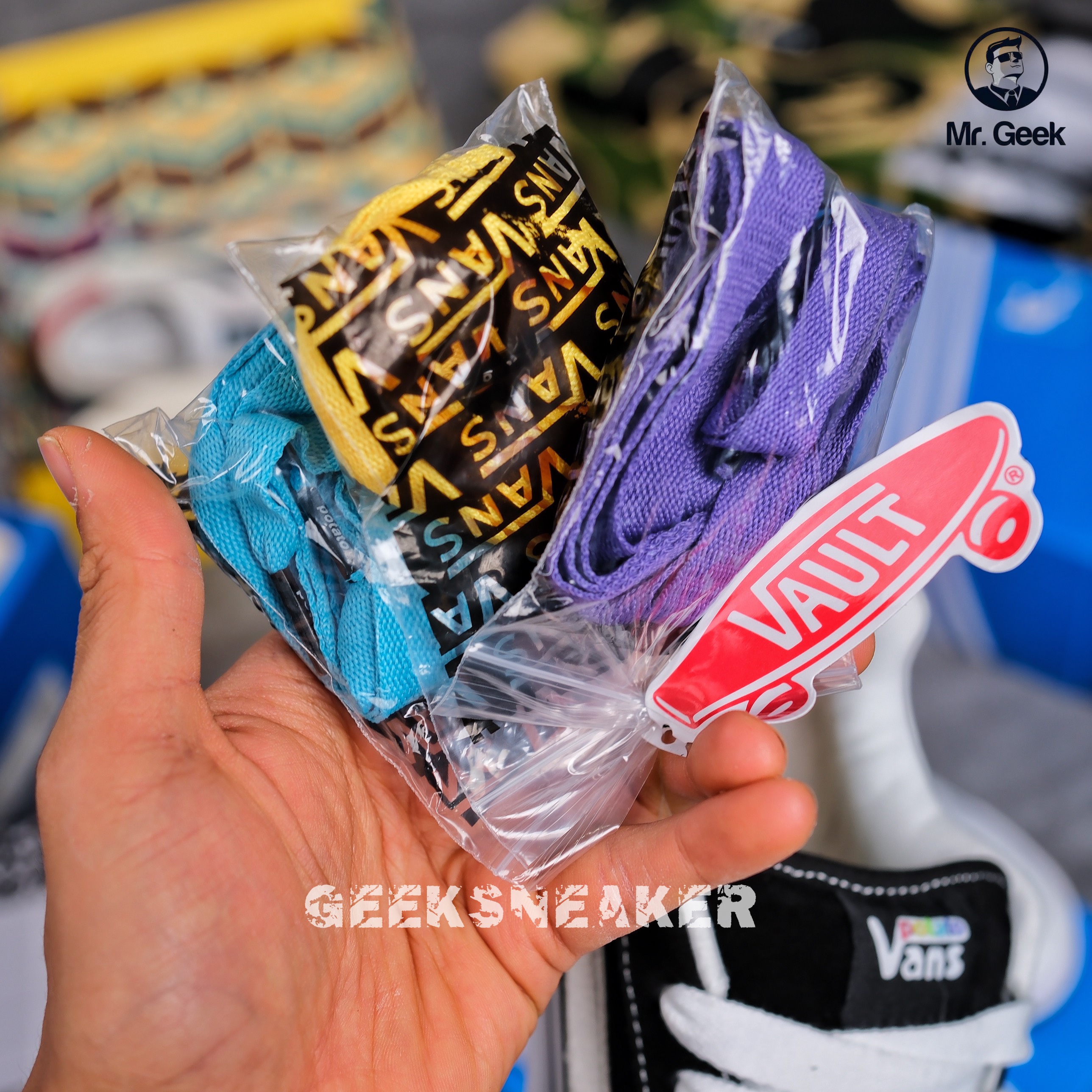 [GeeKSneaker] Giày Sneaker Vans Vault Knu Skool VR3 x Imran Potato