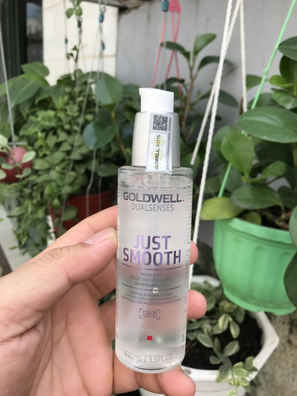 DẦU DƯỠNG SUÔN MƯỢT GOLDWELL JUST SMOOTH 100ML