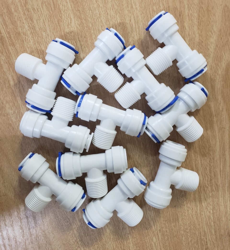 (HCM) Cút Nối T Cân F10 (Ren 17 Dây 10mm)