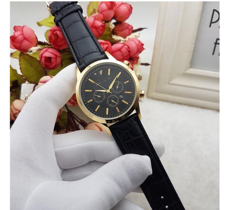 đồng hồ nam đẹp dây da cao cấp DD01