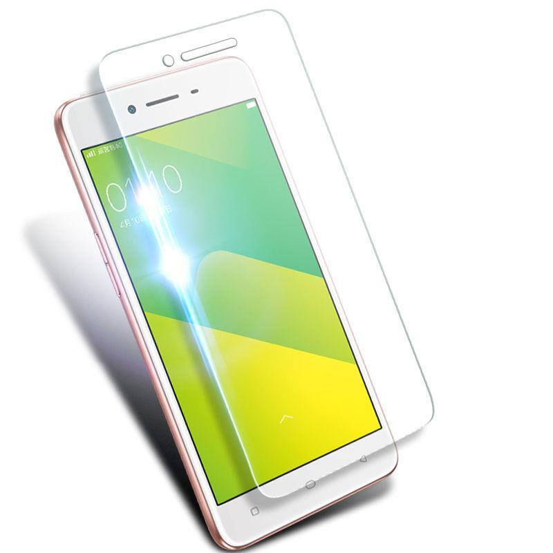 Kính cường lực trong suốt Oppo A37 / Neo 9 (Kèm miếng lau)