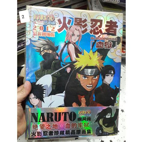 [HCM]ARTBOOK anime NARUTO gồm 100 trang hình màu
