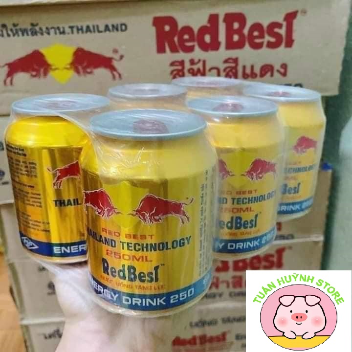 Nước tăng lực Red Best (không phải Red bull) 24 lon/ thùng