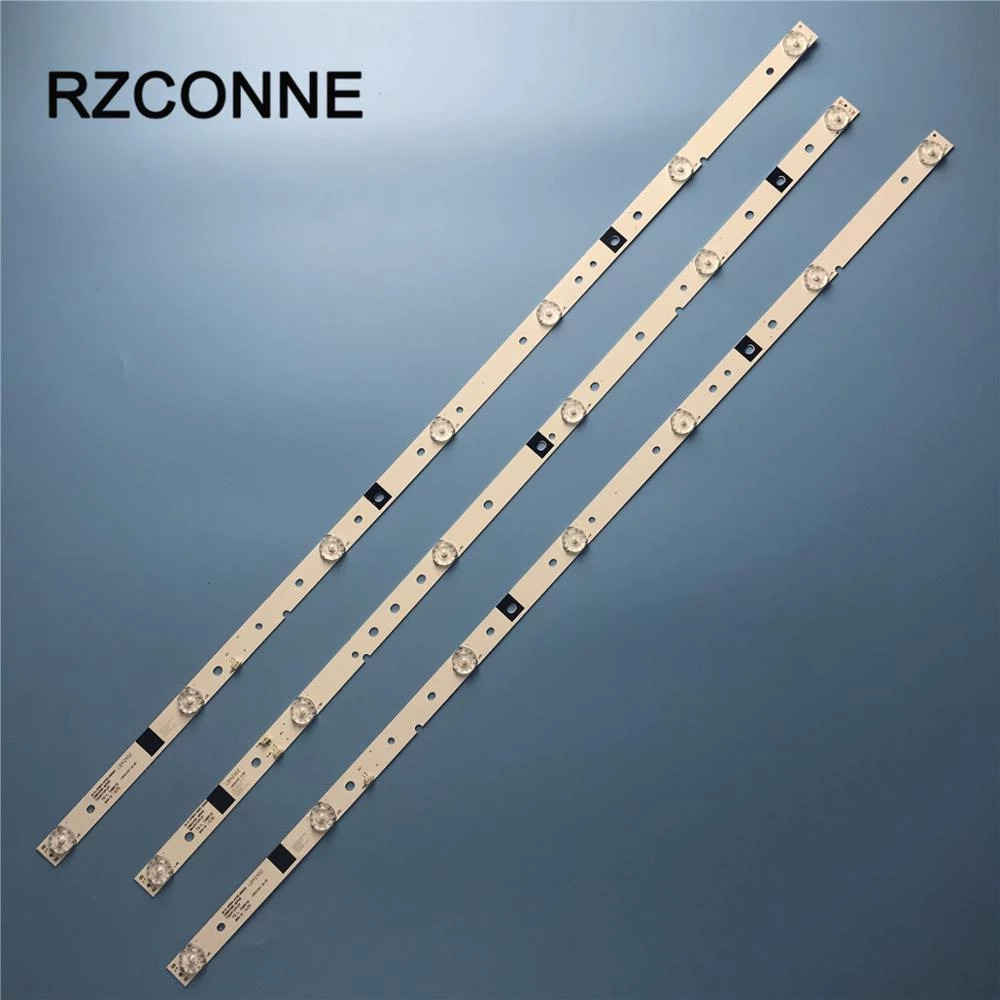 Asanzo 40CS6000 #40DF2200 - Bộ 3 thanh (7-6-7) Led nền cho tivi Asanzo 40CS6000 JS-D-JP3910-071EC