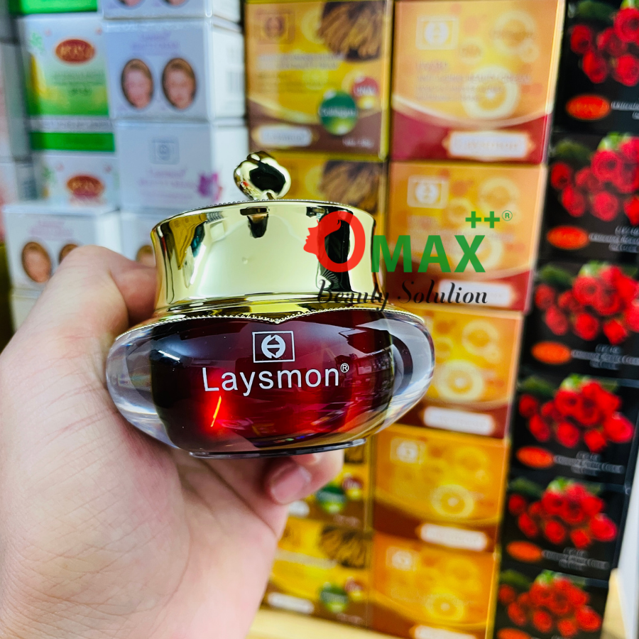 KEM LAYSMON ĐỎ - CHỐNG NHĂN - LÃO HOÁ UV/30 - ANTI-AGING BEAUTY CREAM 20G - Chống Lão Hóa - Làm Trắng - Giảm Mụn - Cải Thiện Da Lão Hóa
