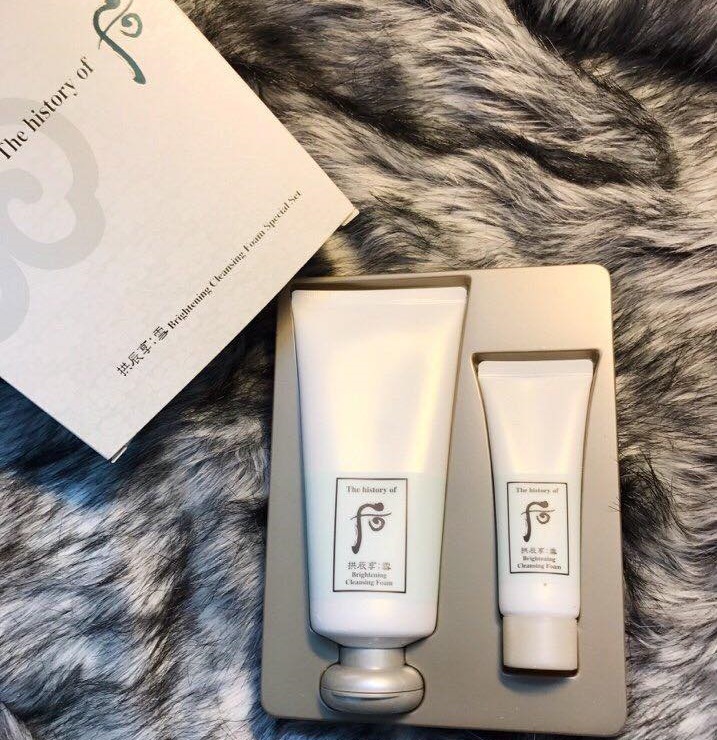 [HCM]Sữa Rữa Mặt Whoo Brightening Cleansing Foam 180 ml