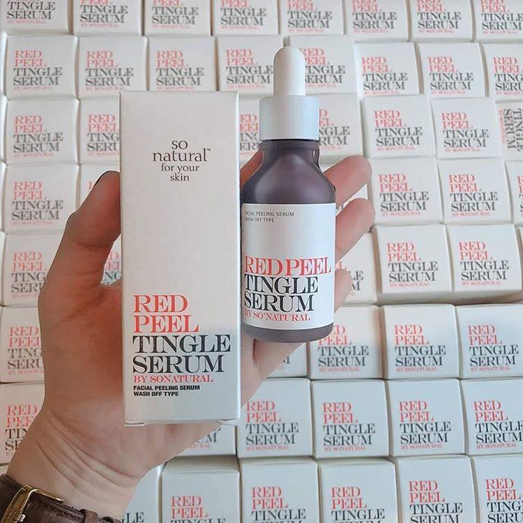 Tinh Chất Thay Da Sinh Học So’Natural Red Peel Tingle Serum