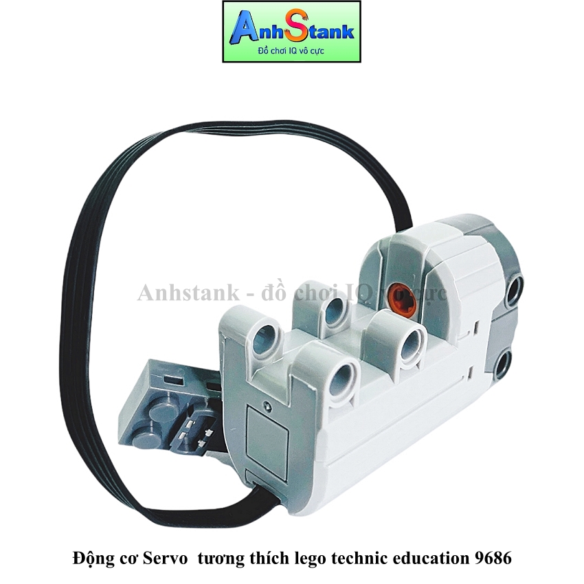 [Hoàn tiền 10%]Mô hình lắp ráp Motor Servo 88004 Tương Thích 9686-Technic-Education