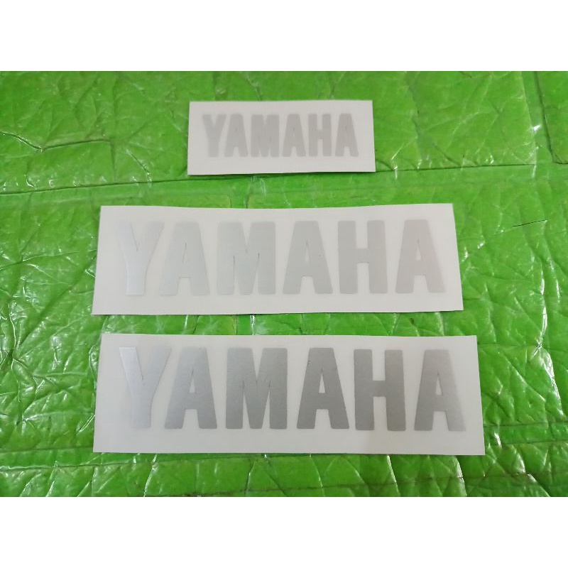 Bộ tem chữ Yamaha dán xe sirius hàng nhập Thái Lan