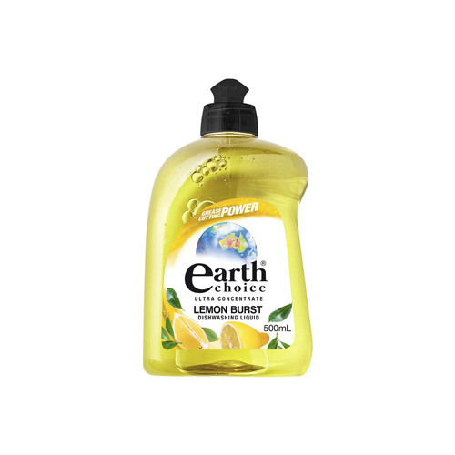 Nước rửa chén đậm đặc earth choice hương chanh 500ml