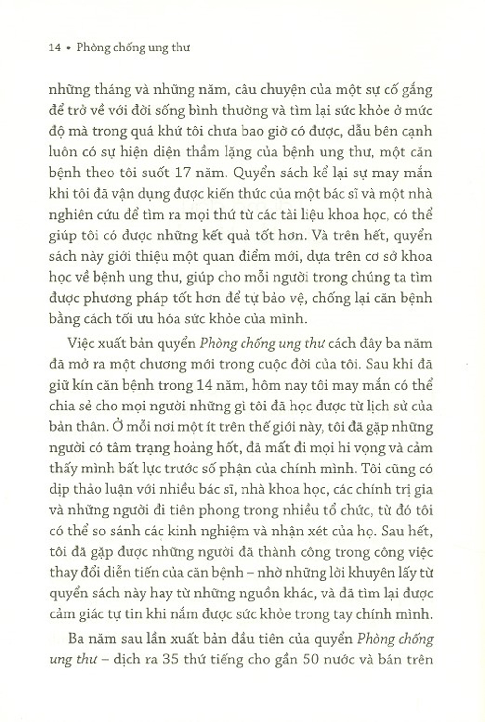 Y Học Sức Khỏe - Phòng Chống Ung Thư