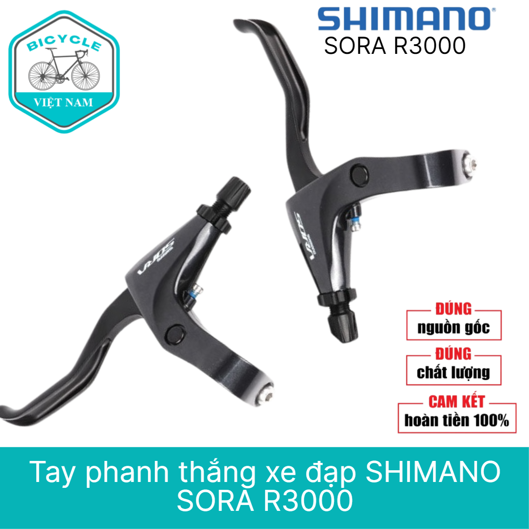 Cặp Tay Phanh Thắng Xe Đạp Shimano Sora R3000 – Hợp Kim Nhôm Siêu Nhẹ, Chính Hãng