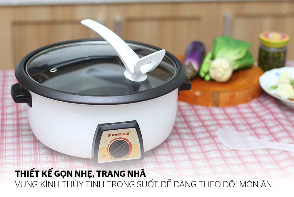 Nồi lẩu điện Sunhouse SHD4521/4520