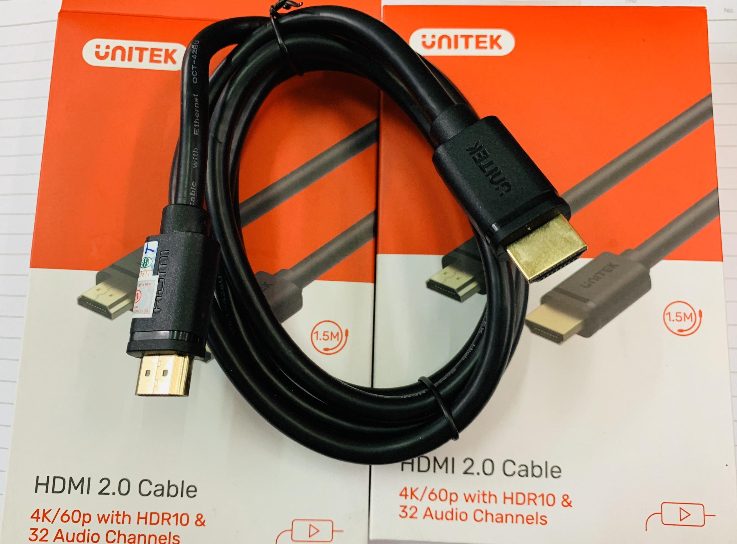 [HCM]Cáp HDMI 1.5M Unitek Y-C 137M