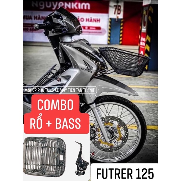 Bộ rổ lưới future 125 & fu led &