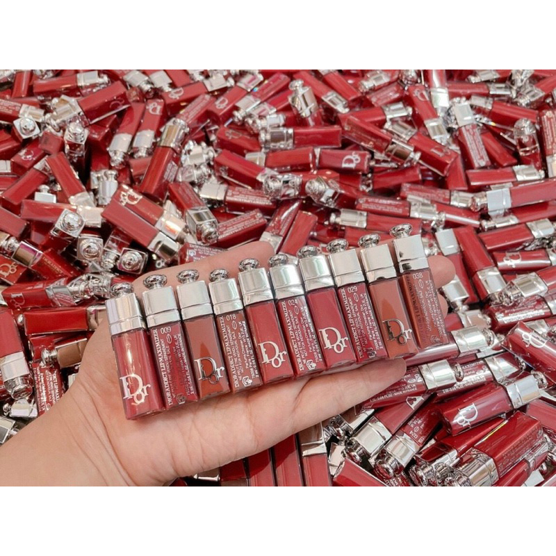 (Mẫu mới-Mini) Son dưỡng Dior Lip Maximizer Size Mini màu 020 - 012 - 018 - 024