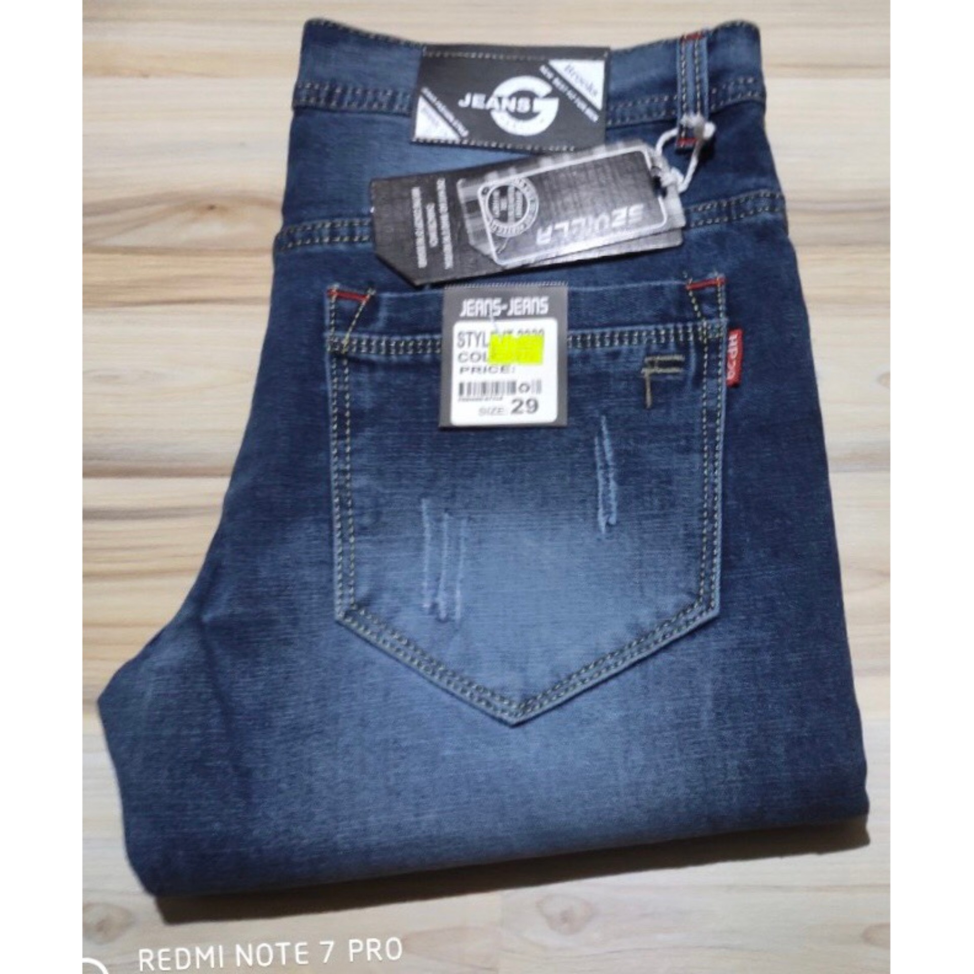 [HCM]Quần jean dài vải giản ôm cao cấp HT53
