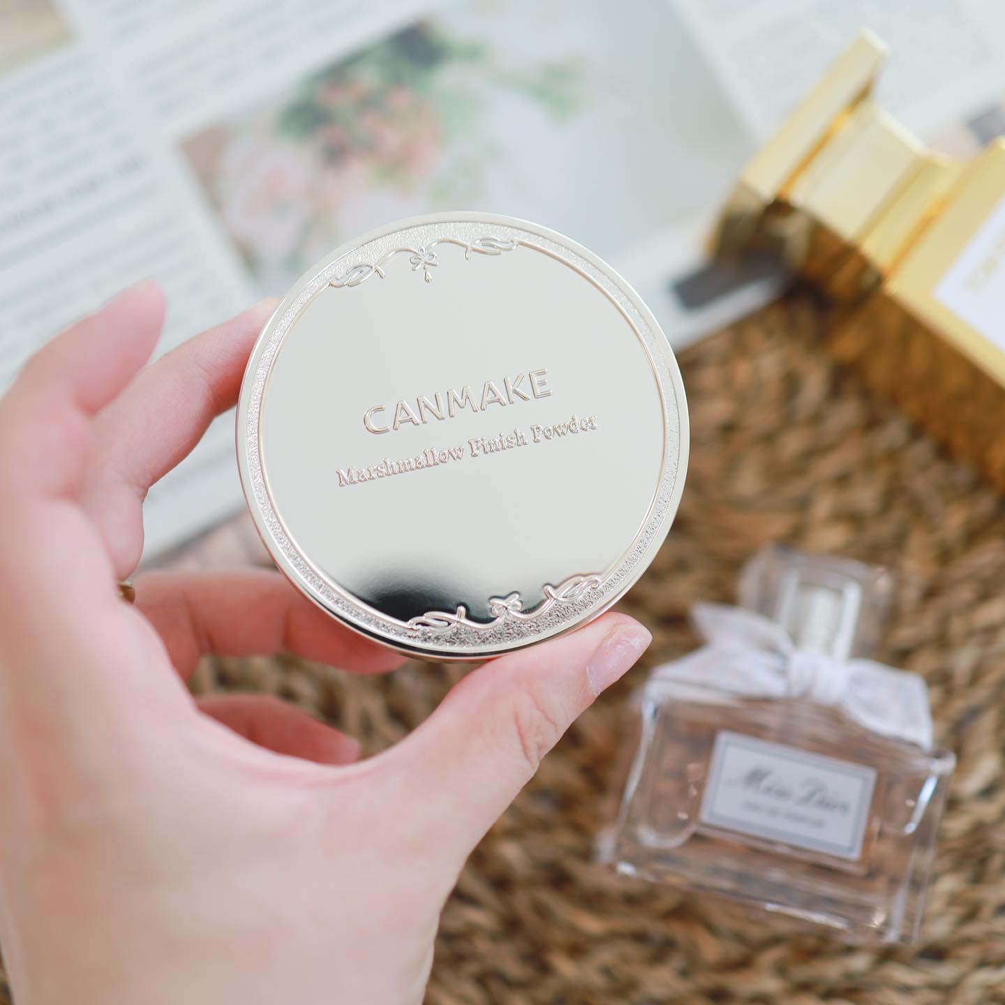 Phấn Phủ Canmake Marshmallow Finish Powder Abloom Đa Sắc Siêu Mịn