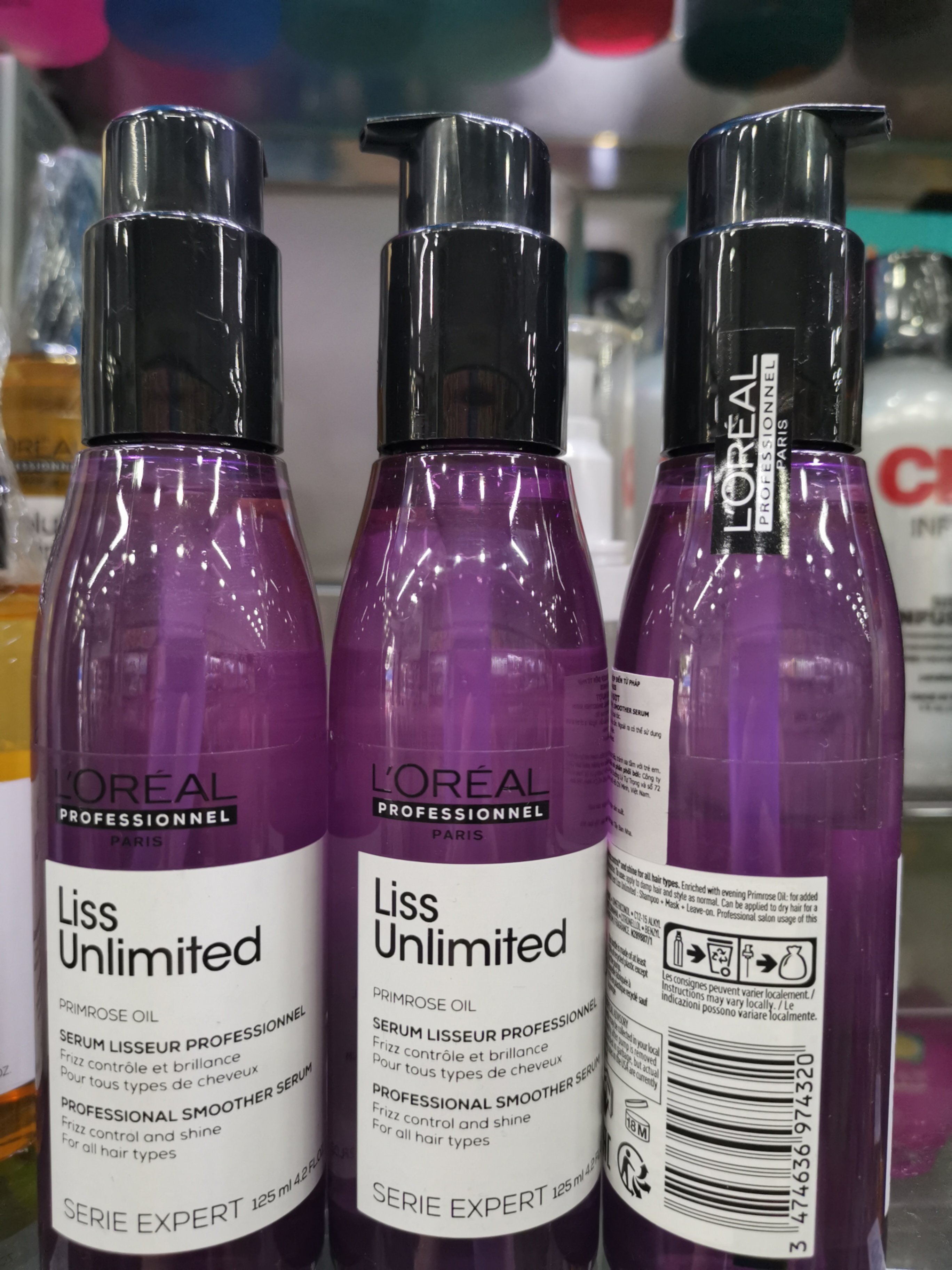 Tinh dầu dưỡng tóc mềm mượt chống rối L'oréal Série Expert Liss Ultime Perfect Serum - 125ml