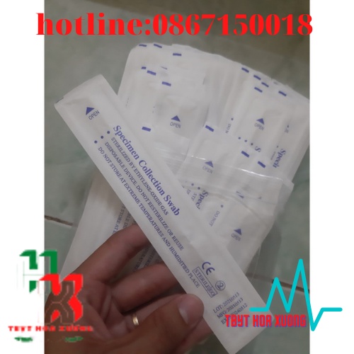 Que tăm bông lấy dịch tỵ hầu ( gói 200 que)
