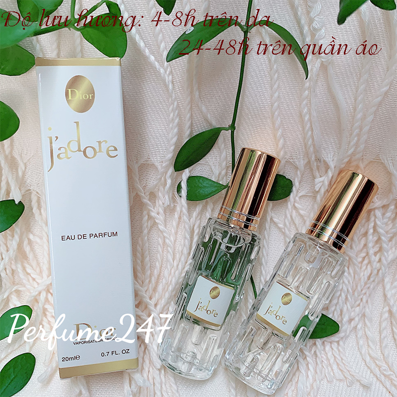 NƯỚC HOA NỮ MINI CHIẾT PHÁP THƠM LÂU - MÙI J'DORE 20ML