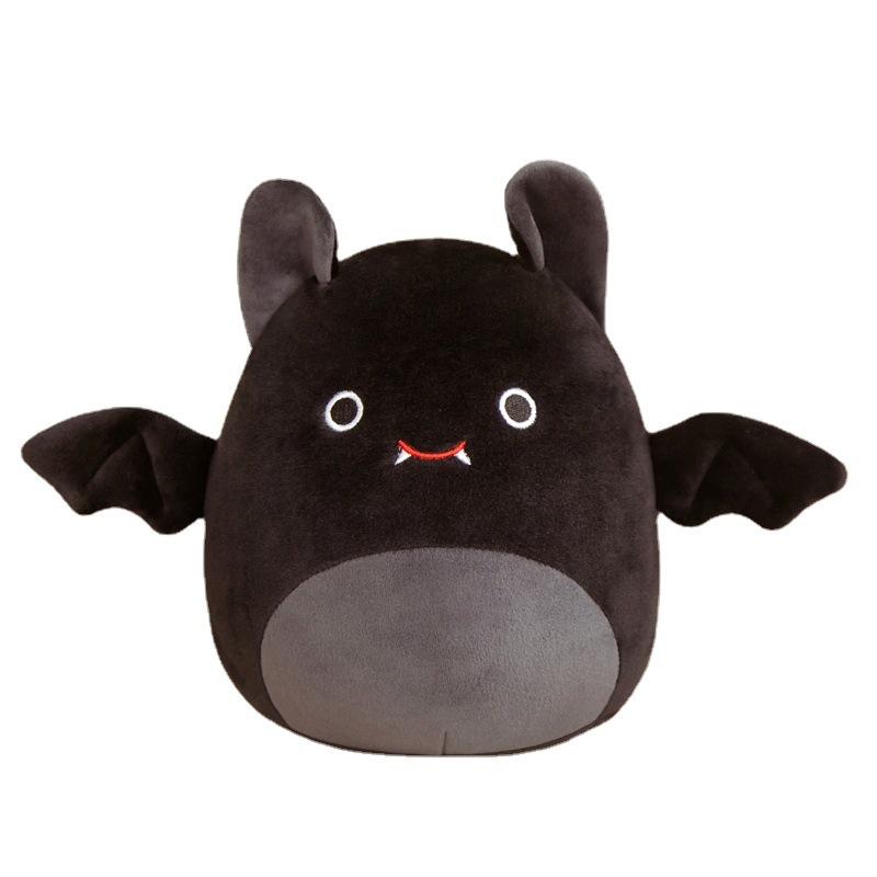 Black Red Squishmallow Halloween Devil Bat Plush Doll Toys Kids Holiday ...