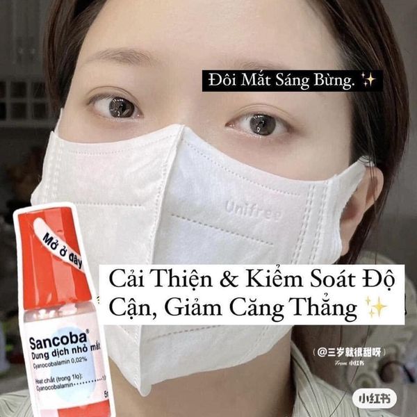 Nhỏ mắt Sancoba Nhật Bản
