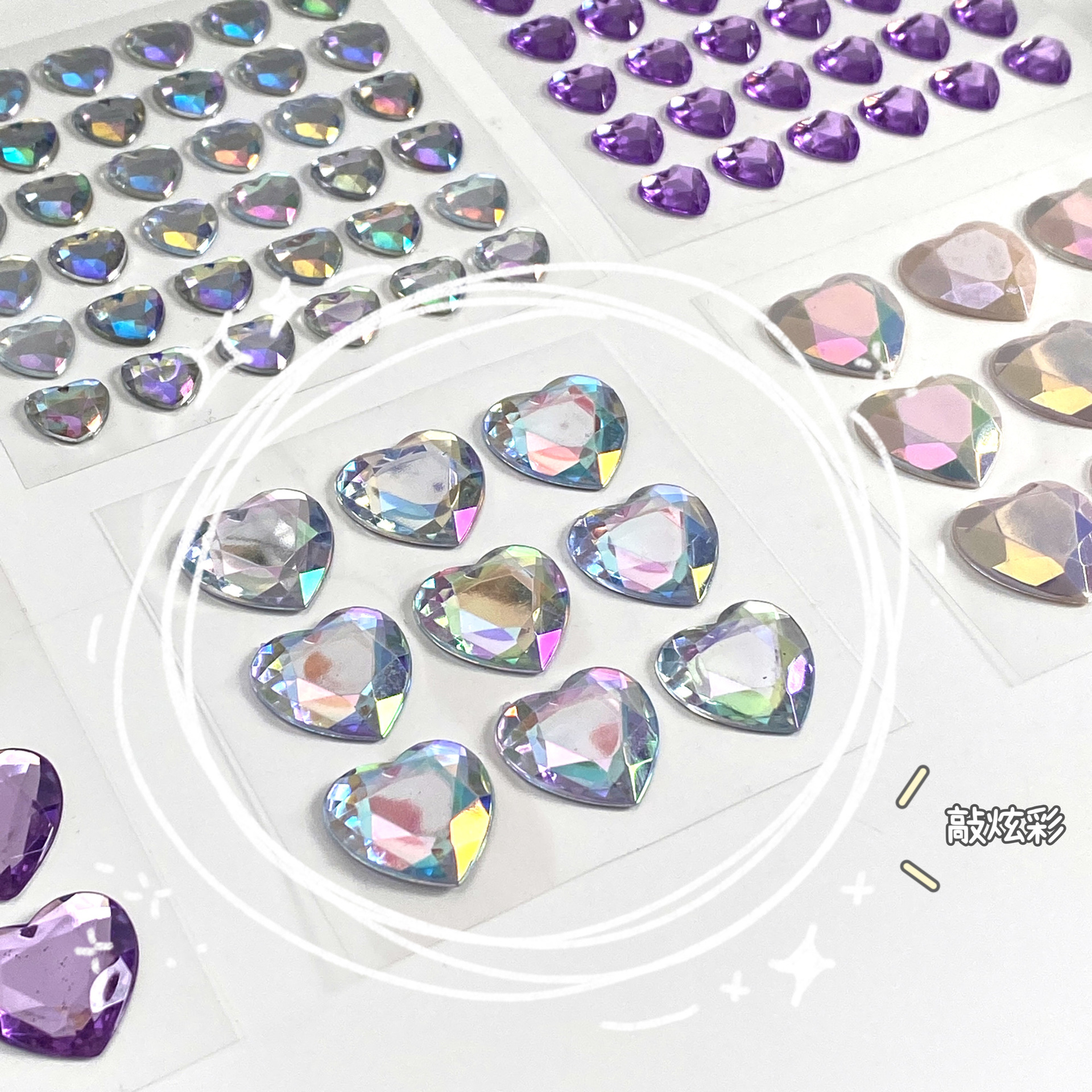 Sticker Diamond INS Mutiple Colors DIY Journal Diary