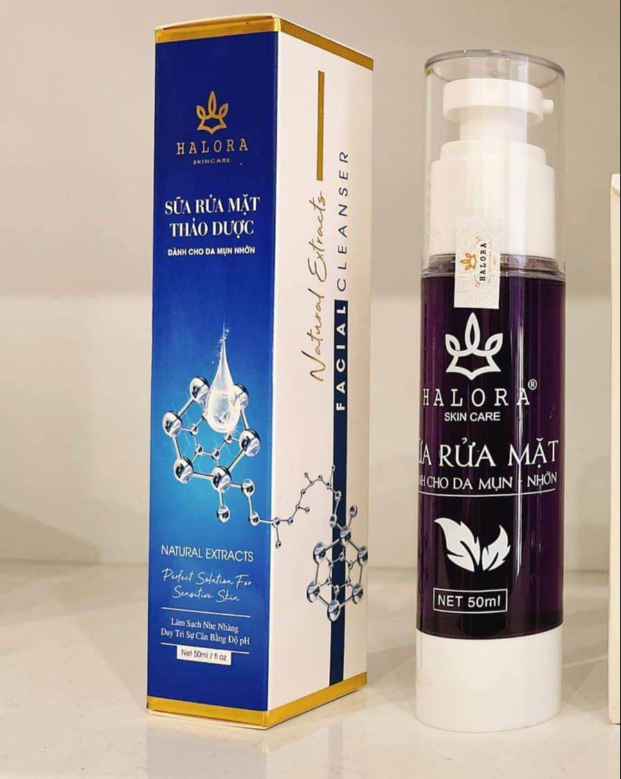 [HCM]Sữa Rửa Mặt Halora