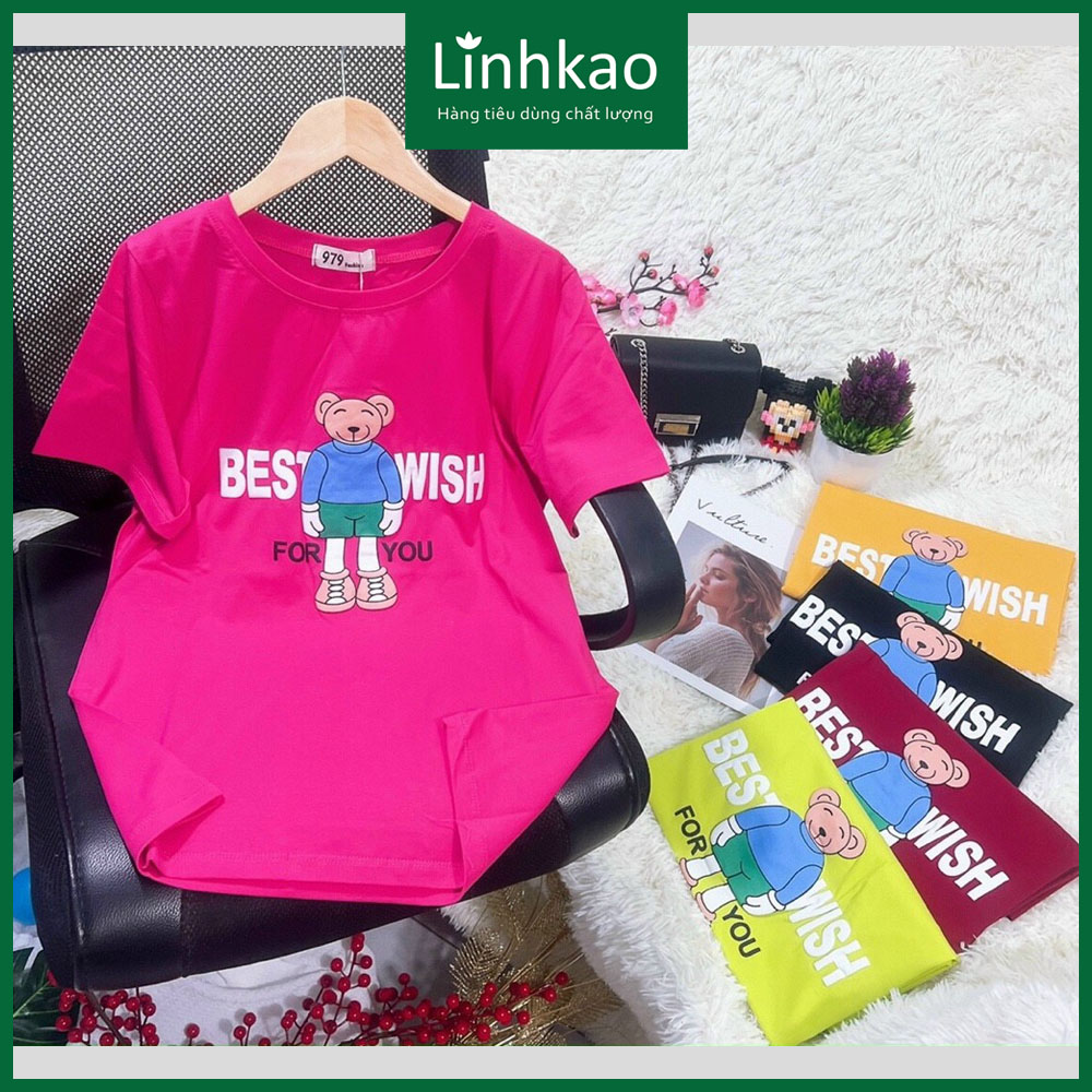 [Best Wish] Áo thun nữ 979 phom vừa co giãn mịn mát