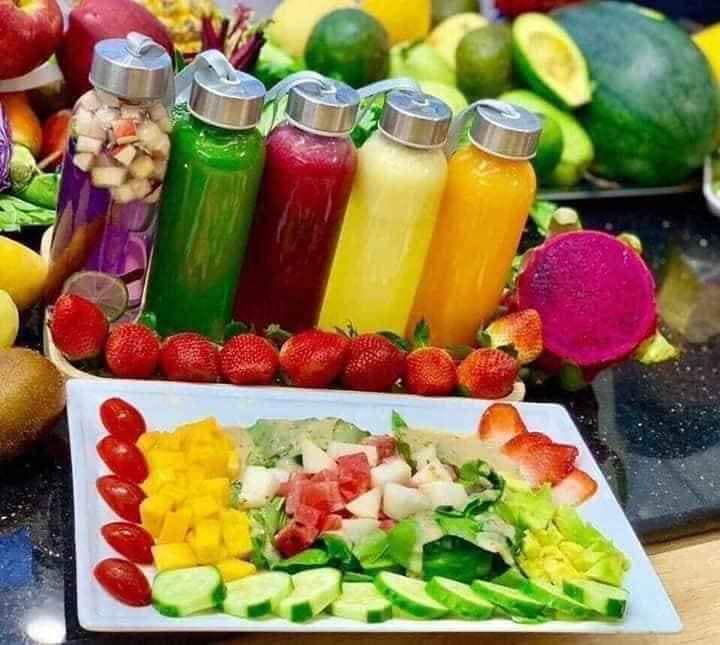 COMBO 5 BÌNH DETOX LOẠI DÀY THUỶ TINH 500ml
