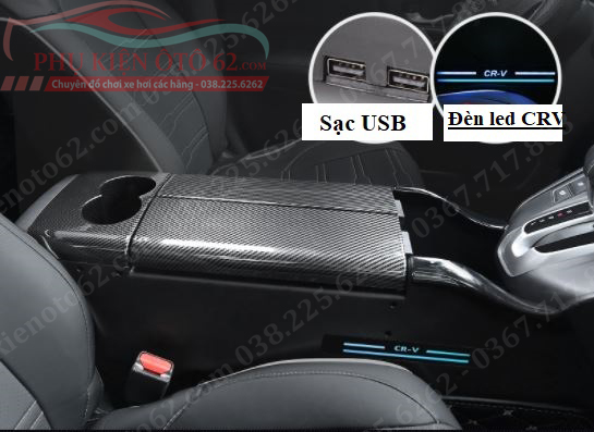 Độ Bệ tỳ tay xe Honda CRV 2018 – 2022
