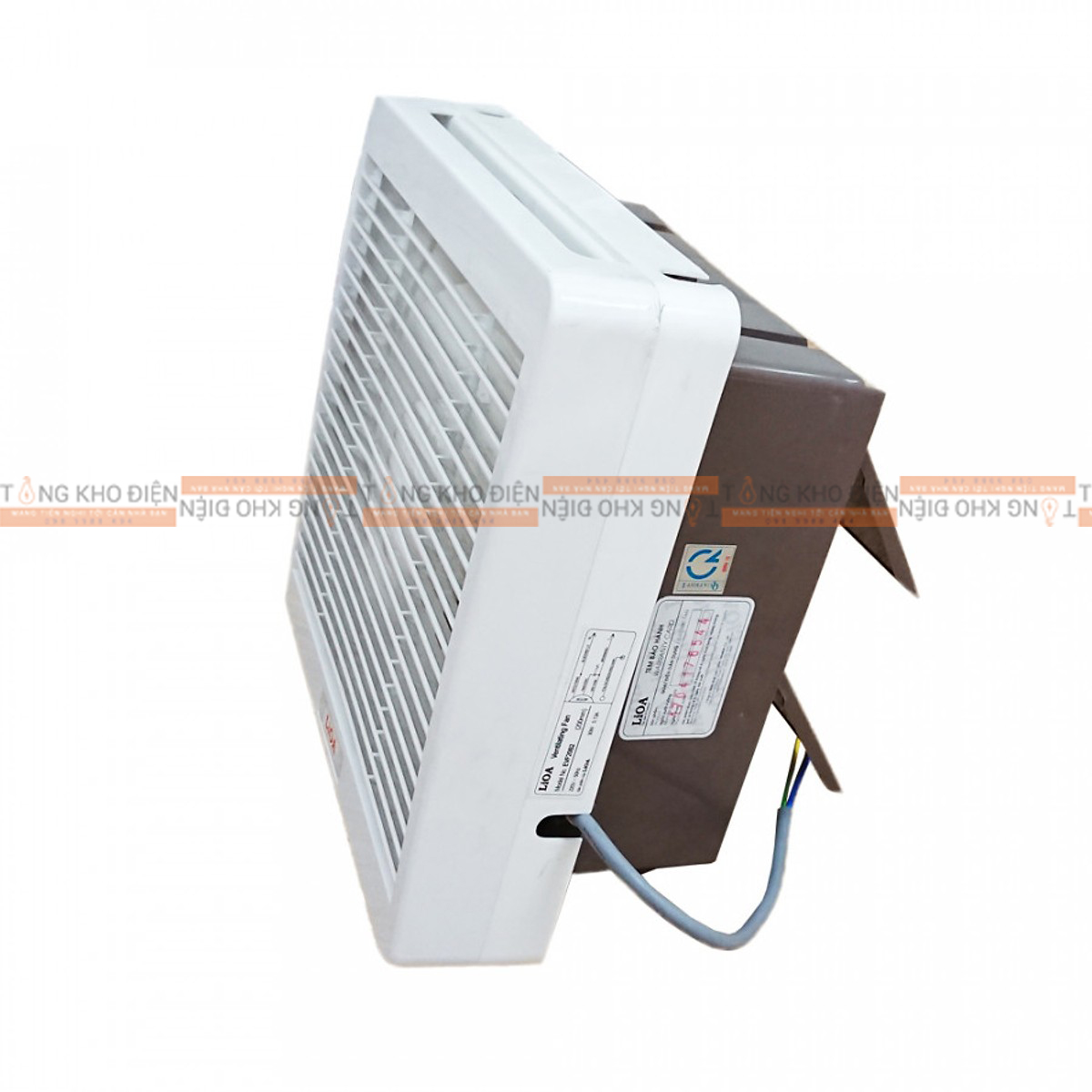Quạt thông gió gắn tường cánh EVF**B2 LiOA
