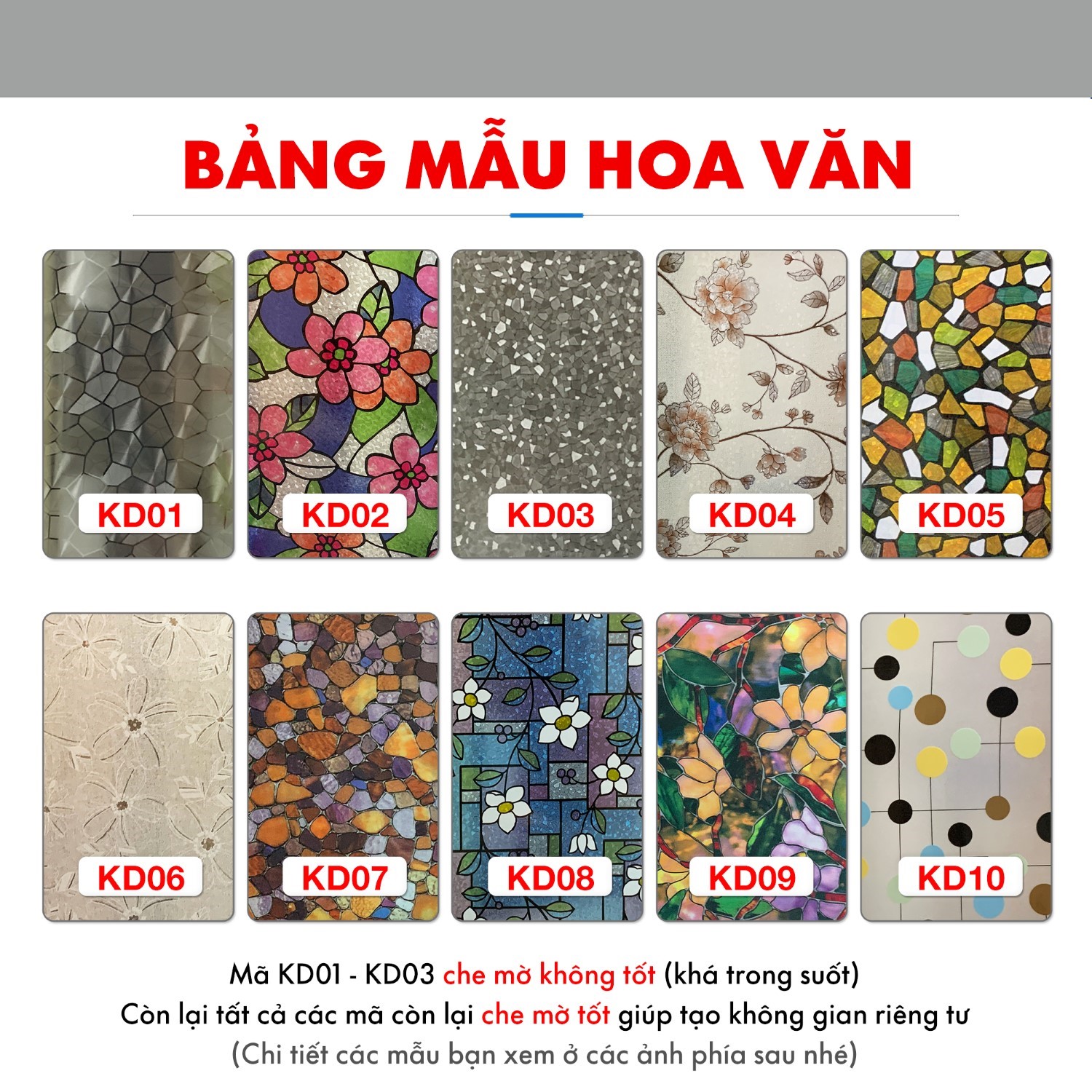 Decal dán kính mờ 3d , giấy decan dán kiếng dày hoa văn sắc nét dán cửa sổ phòng ngủ