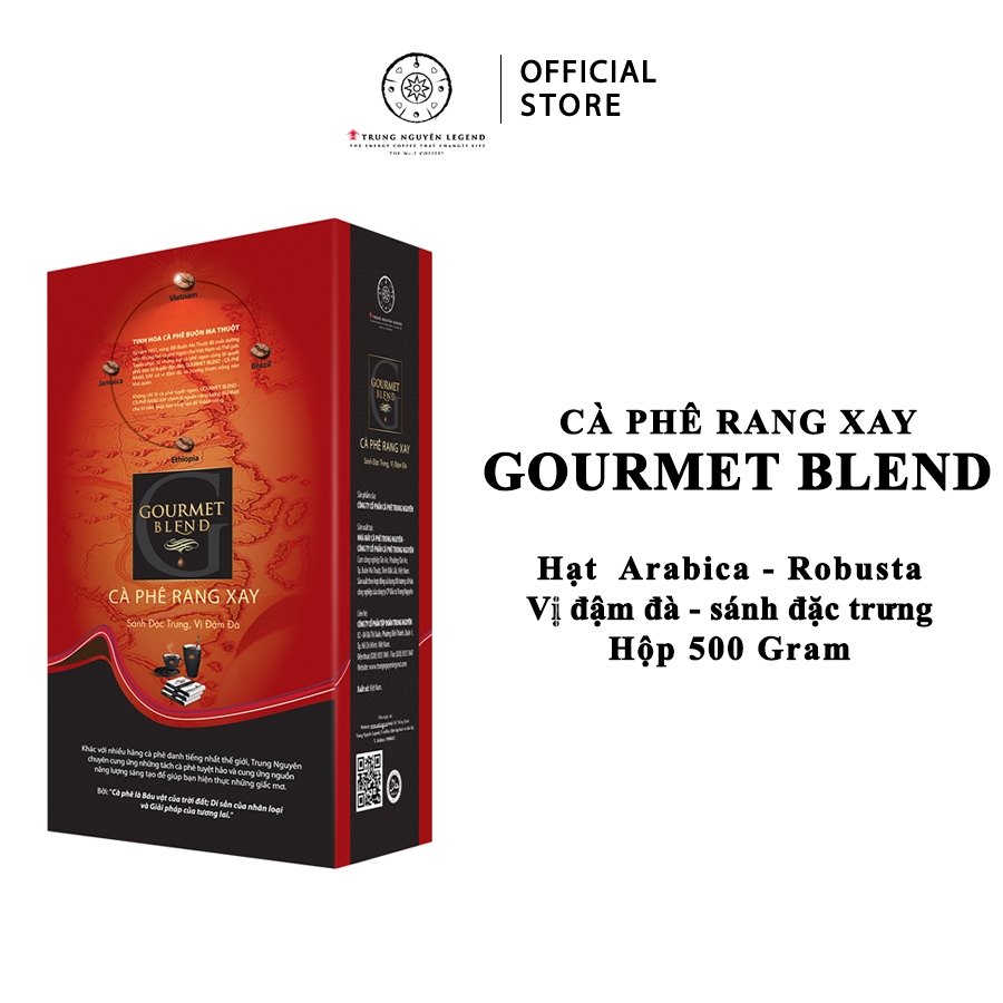 [HCM]Cà phê rang xay Trung NGuyên - Cà phê Gourmet Blend