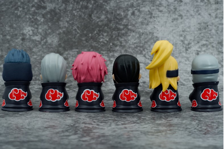 Tượng Akatsuki chibi - Naruto - combo 6 tượng