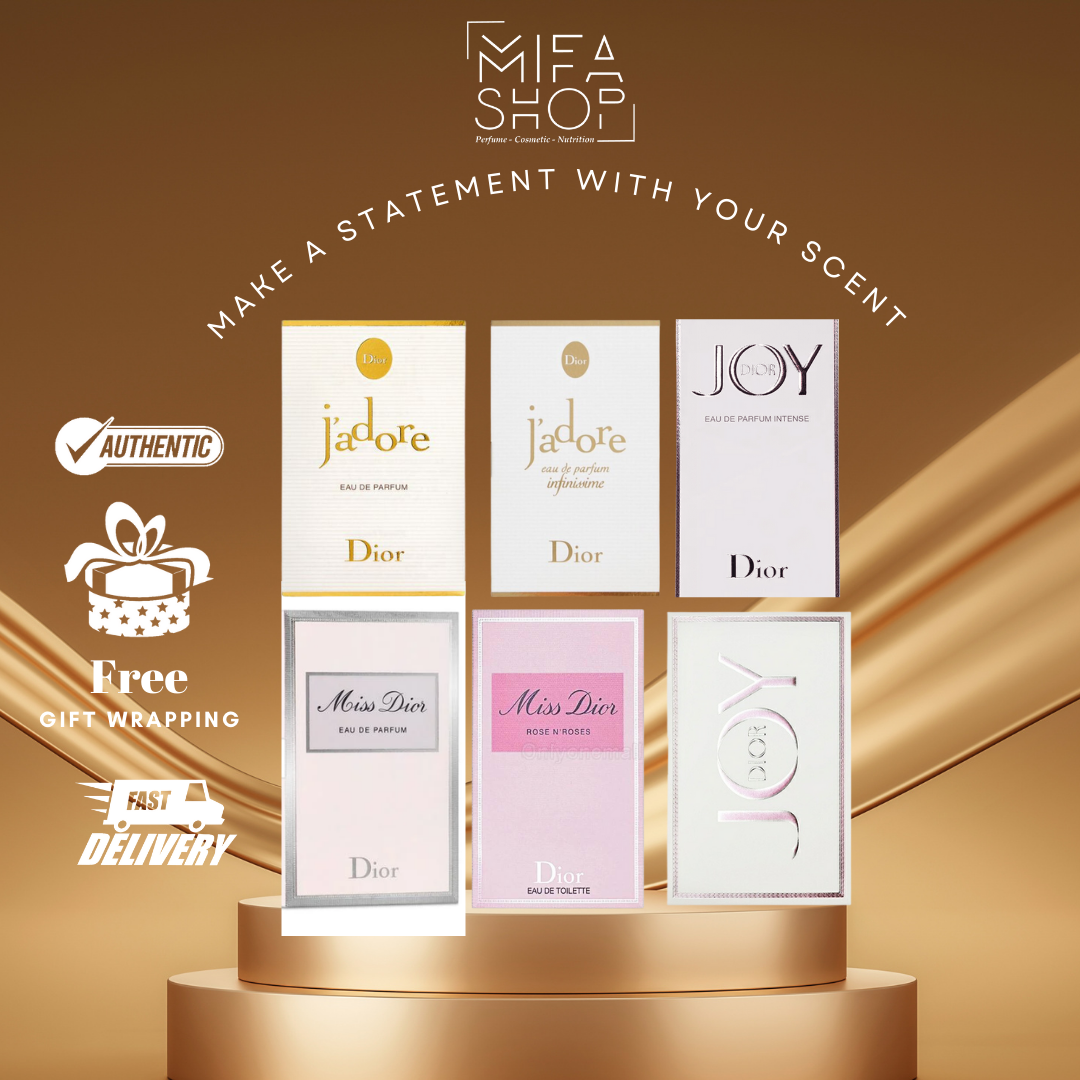 Combo 6 chai vial nước hoa nữ dior