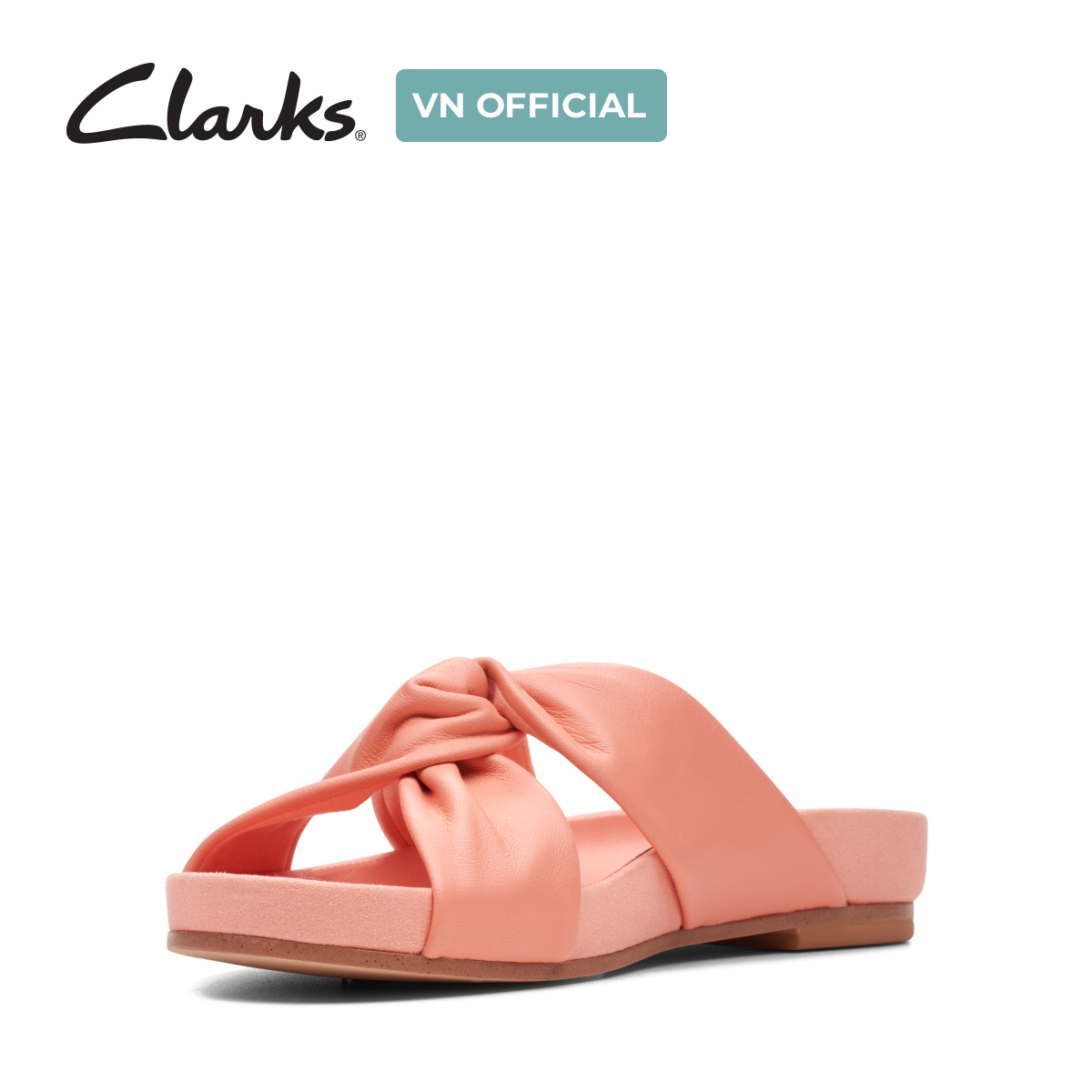Dép Quai Ngang Da Nữ Clarks - Pure Twist