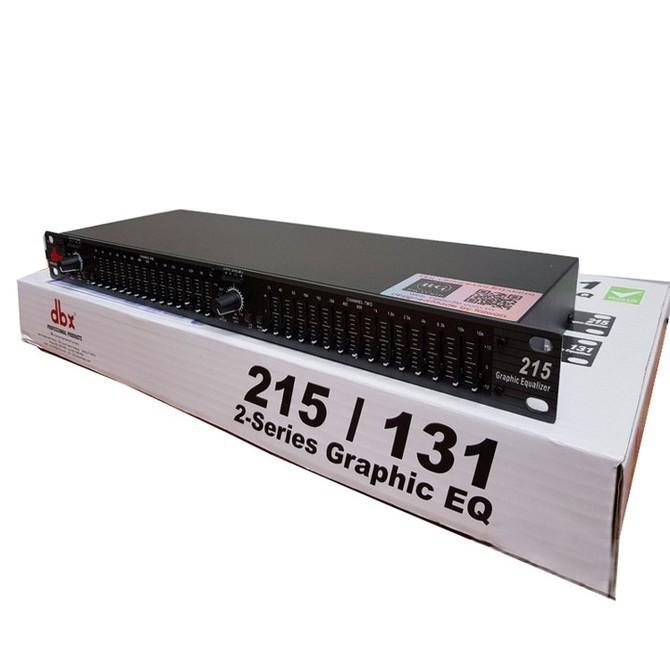 Lọc xì equalizer dbx 215 -TẶNG 2 dây canon