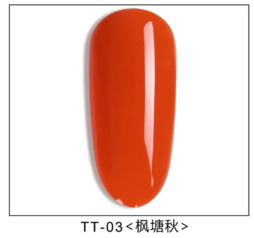 [HCM]Sơn gel AS - màu cam đất mã TT