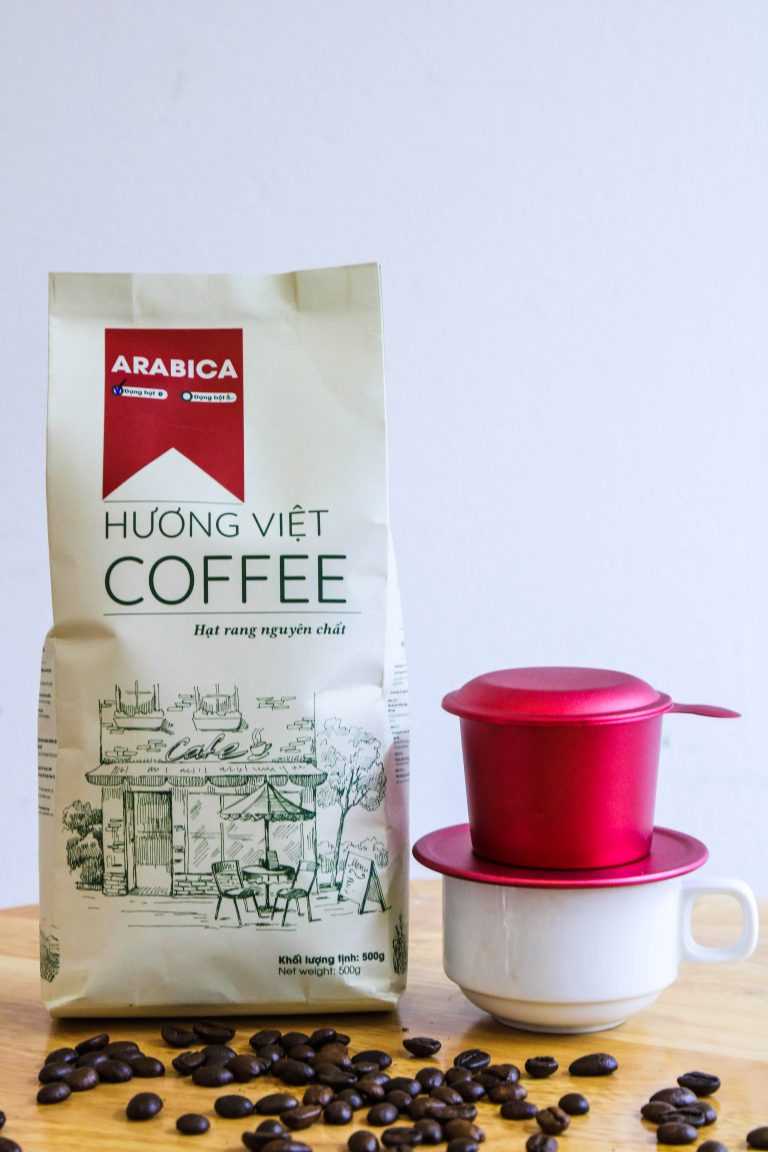 Cà Phê Arabica Rang Mộc Nguyên Chất (Pha Phin)