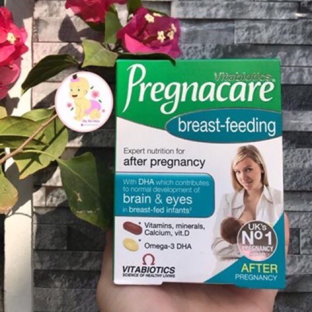 [HCM]Vitamin bú uk pregnacare breast feeding anh 84 viên cam kết sản phẩm đúng mô tả chất lượng đảm bảo an toàn đến sức khỏe người sử dụng