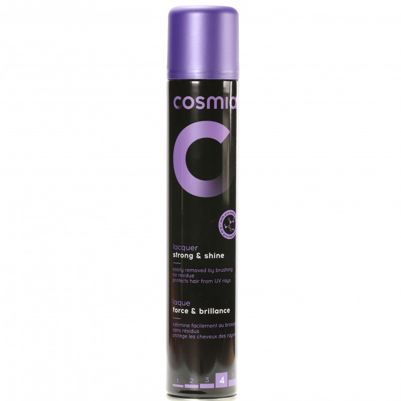 KEO XỊT TẠO KIỂU TÓC COSMIA 300ml Strong & Shine
