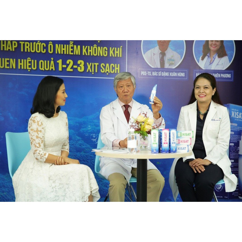 Nước biển sâu XISAT - Xịt sạch thông mũi (Lọ 75ml)