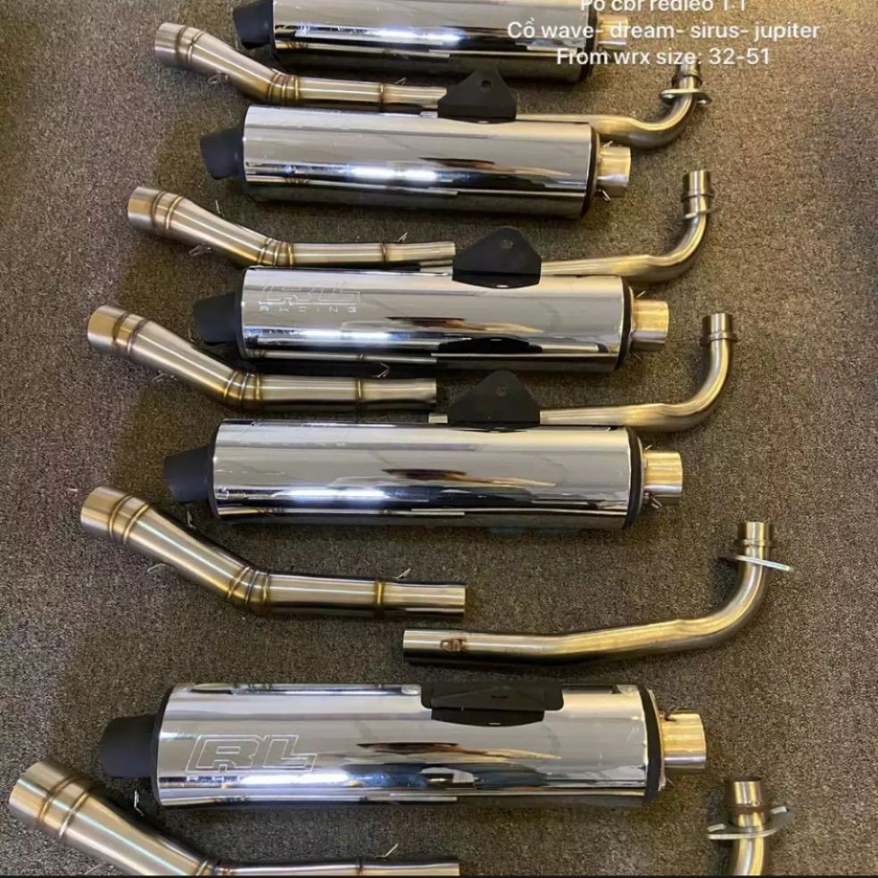 Pô CBR Tăng ĐẦU INOX 304 GẮN WAVE, SIRIUS, EXCITER, WINER, RAIDER FI, SATRIA, GSX , Sản Phẩm Chất Lượng, Gian Hàng Uy Tín, Giá Cả Cực Tốt, Mua Ngay.
